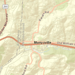 Murrysville Street Map