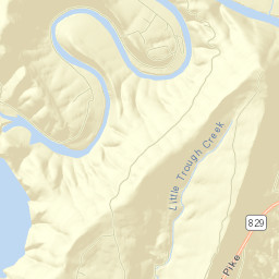 Huntingdon County Street Map