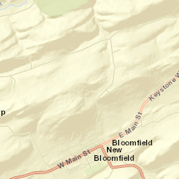 New Bloomfield Street Map