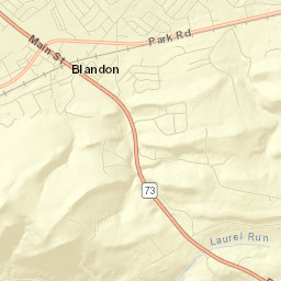 Blandon Street Map