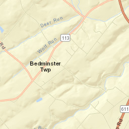 Bedminster Street Map