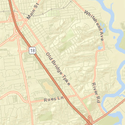South River Street Map