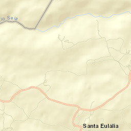 Santa Eulália Street Map