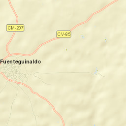 Fuenteguinaldo Street Map