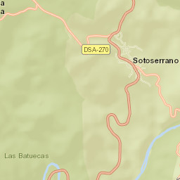 Sotoserrano Street Map