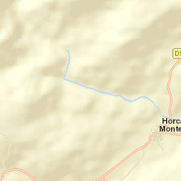 Horcajo de Montemayor Street Map