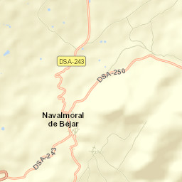 Navalmoral de Béjar Street Map