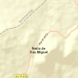 Neila de San Miguel Street Map