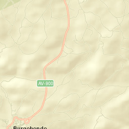 Burgohondo Street Map