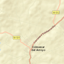 Colmenar del Arroyo Street Map