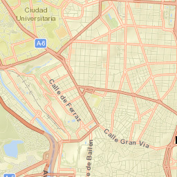 Chamberí Street Map