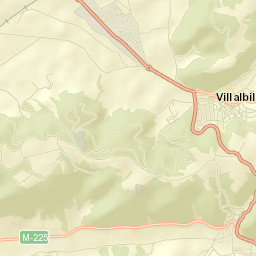 Villalbilla Street Map