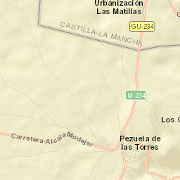 Pezuela de las Torres Street Map