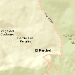 Vega del Codorno Street Map