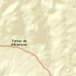 Torres de Albarracín Street Map