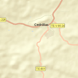 Cedrillas Street Map