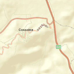 Cossoine Street Map