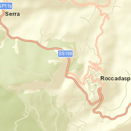 Roccadaspide Street Map