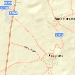 Faggiano Street Map