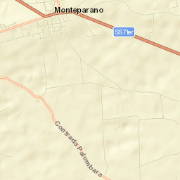 Monteparano Street Map