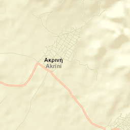 Akriní Street Map