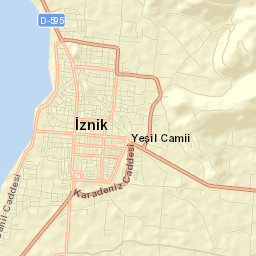 İznik Street Map