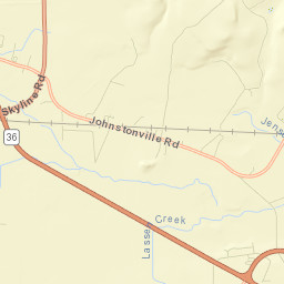 Johnstonville Street Map