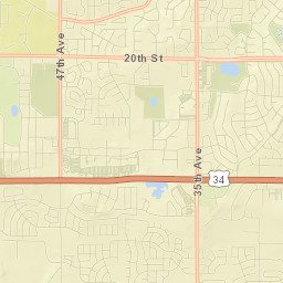 2318-2326 Sunset Ln Greeley CO Street Map