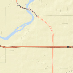 East 18th Street, Greeley, CO 80631, USA Street Map