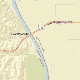 700-798 Main St, Brownville, NE 68321, USA Street Map