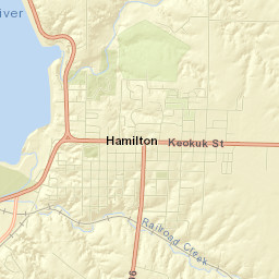 Hamilton Street Map