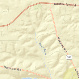 Knox County Street Map