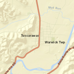 Tuscarawas Street Map