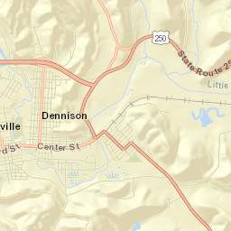 Dennison Street Map