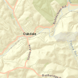 Oakdale Street Map