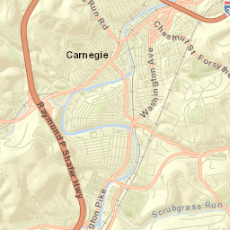 Carnegie Street Map