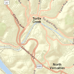 North Braddock Street Map
