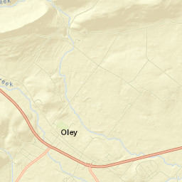 Oley Street Map