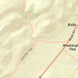 Bally Street Map