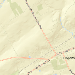 Hopewell Street Map