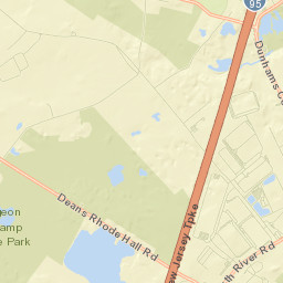 362-398 Dunhams Corner Road, East Brunswick Street Map