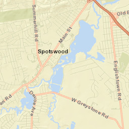 Spotswood Street Map