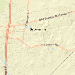Brownville Street Map