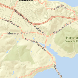 Atlantic Highlands Street Map