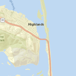 Highlands Street Map