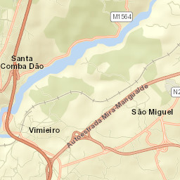 Santa Comba Dão Street Map