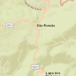 São Romão Street Map