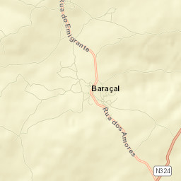 Baraçal Street Map