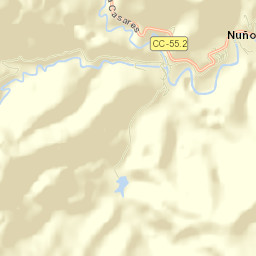 Nuñomoral Street Map
