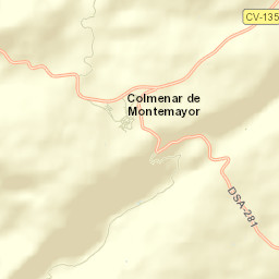 Colmenar de Montemayor Street Map